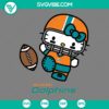 Cartoons, Sports, SVG Files, Hello Kitty Los Angeles Rams SVG File PNG EPS DXF 13