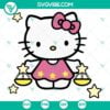 Cartoons, SVG Files, Hello Kitty Libra SVG Image Blue Kitty SVG Image, Hello 13