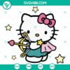 Cartoons, SVG Files, Hello Kitty Scorpio Cricut SVG, Cute Kawai Hello Kitty SVG 14