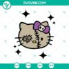 Hello Kitty Trick ‘r Treat Halloween SVG images for download, featuring Sam from the movie. Perfect for Halloween crafts.