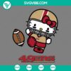 Cartoons, Sports, SVG Files, Hello Kitty Seattle Seahawks SVG Images PNG EPS 14