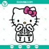 Movies, SVG Files, Hello Kitty Max Mayfield SVG Images, Kitty Stranger Things 13