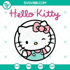 Cartoons, SVG Files, Hello Kitty SVG Image, Kawaii Cat SVG File, Sanrio Kitty 2