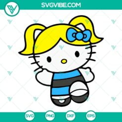 hello kitty the powerpuff girls svg bundle blossom svg bubbles svg buttercup svg 9 mockup