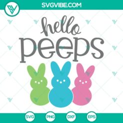 Easter, SVG Files, Peeps SVG Download, Marshmallow Bunnies SVG Files, Easter 4