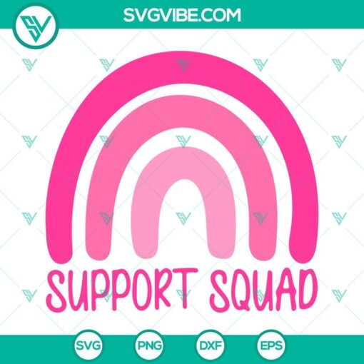 her fight is our fight svg 3 designs breast cancer awareness svg support squad svg 1 mockup