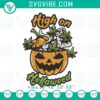 High On Hellaweed funny Halloween cannabis embroidery designs in digital file format.