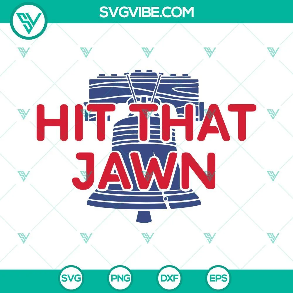 Baseball, Sports, SVG Files, Hit That Jawn SVG Images, Philadelphia Baseball 1