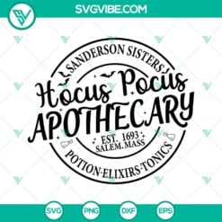 Halloween, SVG Files, I’m The Fourth Sanderson Sister SVG Image, Hocus Pocus 4