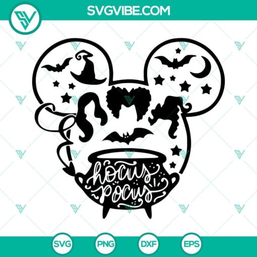 hocus pocus mickey ears svg disney mickey head hocus pocus svg halloween svg 6 mockup