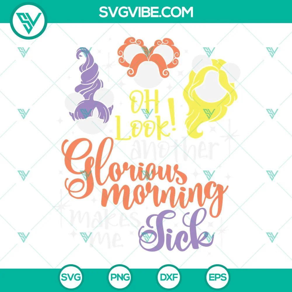 Halloween, SVG Files, Hocus Pocus Mouse Ears SVG Images, Halloween Witch 1