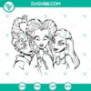 Hocus Pocus outline SVG images in black and white for download - PNG, DXF, EPS formats.