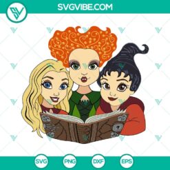 Halloween, SVG Files, Hocus Pocus SVG File Cut File, Sanderson Sisters SVG 2