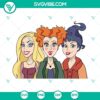 Hocus Pocus SVG file with Halloween witches, perfect for Cricut projects. High-quality DXF, EPS, PNG files included.