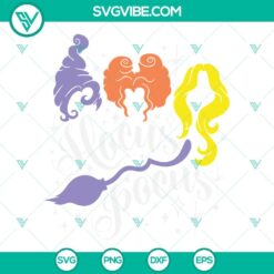 Halloween, SVG Files, Hocus Pocus SVG File, Sanderson Sisters SVG File, 20