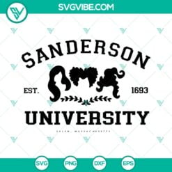 Halloween, SVG Files, Hocus Pocus SVG Images, Sanderson Sisters University SVG 24