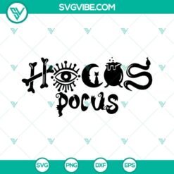 Hocus Pocus SVG Files, Snake SVG Files, Black Cat SVG Image, Witch&rsquo;s Cauldron SVG Files