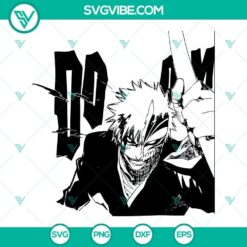 Hollow Mask SVG Images, Bleach Anime SVG Image, Japanese Cartoon SVG Images PNG DXF