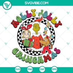 Christmas, SVG Files, Holly Jolly Grinchmas SVG Images, Cindy Lou Who SVG 2