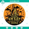 Home Sweet Haunted Home SVG file with Halloween and Haunted House design, perfect for spooky decor. Download now!