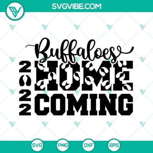 homecoming 2022 buffaloes svg file homecoming svg cut file hoco 2022 svg 9 mockup