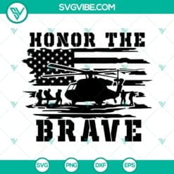 SVG Files, Veteran, Honor The Brave SVG Files, US Military SVG Files, US 2