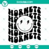 Hornets football themed smiley face SVG images ideal for crafting projects.优化。