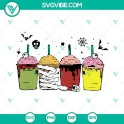 Halloween, SVG Files, Horror Coffee Halloween SVG Image, Coffee Horror SVG 2