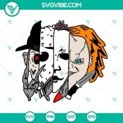 Halloween, Movies, SVG Files, Horror Friends Halloween SVG Image, Halloween 1