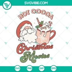 Christmas, SVG Files, Christmas Blend Hot Cocoa Served Here SVG Download, 3