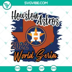 Baseball, Sports, SVG Files, Astros 2022 World Series SVG Files, Houston Astros 4