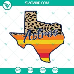 Houston Astros Leopard SVG Download, Houston Astros SVG Download, Astros SVG Images Vector