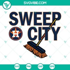 Houston Baseball ALCS Sweep City SVG File, Houston Astros SVG Images, World