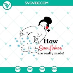 Funny snowman and snowflakes SVG file design, ideal for winter crafts and decor.