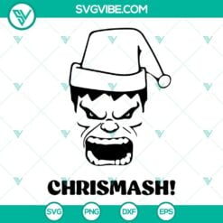 Christmas, Movies, SVG Files, Hulk Christmas SVG Images, Chrismash SVG Files 1