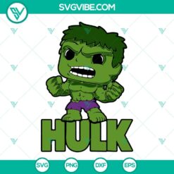 Movies, SVG Files, Hulk SVG Download, Baby Hulk SVG Download, The Incredible 6