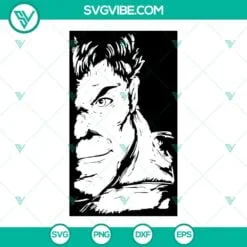 Movies, SVG Files, Hulk SVG Images, Hulk Face SVG Images, Avengers SVG Image 2