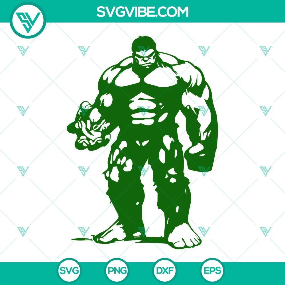 Movies, SVG Files, Hulk SVG Image, Hulk PNG DXF EPS Cut Files Hulk  1