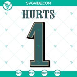 Football, Sports, SVG Files, Hurts 1 SVG Images, Jalen Hurts SVG Images, 21