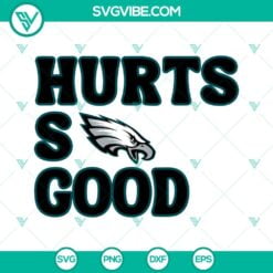 Football, Sports, SVG Files, Jalen Hurts SVG Images, Eagles Hurts SVG File, 4