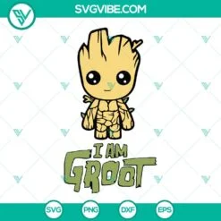 Disney, SVG Files, Baby Groot Mickey Mouse Ears SVG Images, Groot SVG Image, I 3