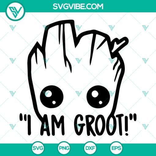 i am groot svg groot svg baby groot svg guardians of the galaxy svg marvel svg 3 mockup