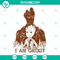 Movies, SVG Files, I Am Groot SVG File, Marvel Guardians Of The Galaxy SVG 2