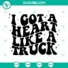 Musics, SVG Files, I Got A Heart Like A Truck SVG Image, Lainey Wilson SVG 15