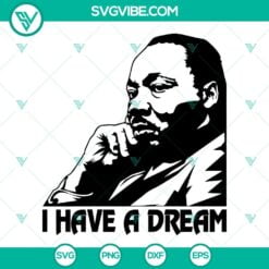 American, African American, SVG Files, I Have A Dream Svg, MLK Svg, Martin 7