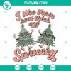 Retro Christmas tree SVG with thick and sprucey design, perfect for holiday crafts and decorations. Download now!