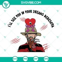 Halloween, Musics, SVG Files, I’ll See You In Your Dreams Bebesota SVG Files, 2