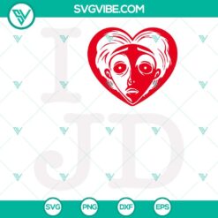 Movies, SVG Files, I Love JD Corpse Bride SVG Images, Victor Van Dort SVG 2