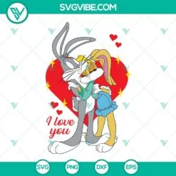 Cartoons, SVG Files, Valentine's Day, Tiny Toon Adventures Friends SVG Images, 3