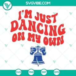 Baseball, Sports, SVG Files, I’m Just Dancing On My Own SVG Images, 10